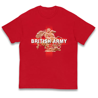 British Army St George & The Dragon Kids T Shirt