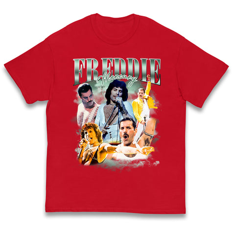 Freddie Mercury Bootleg Kids T Shirt