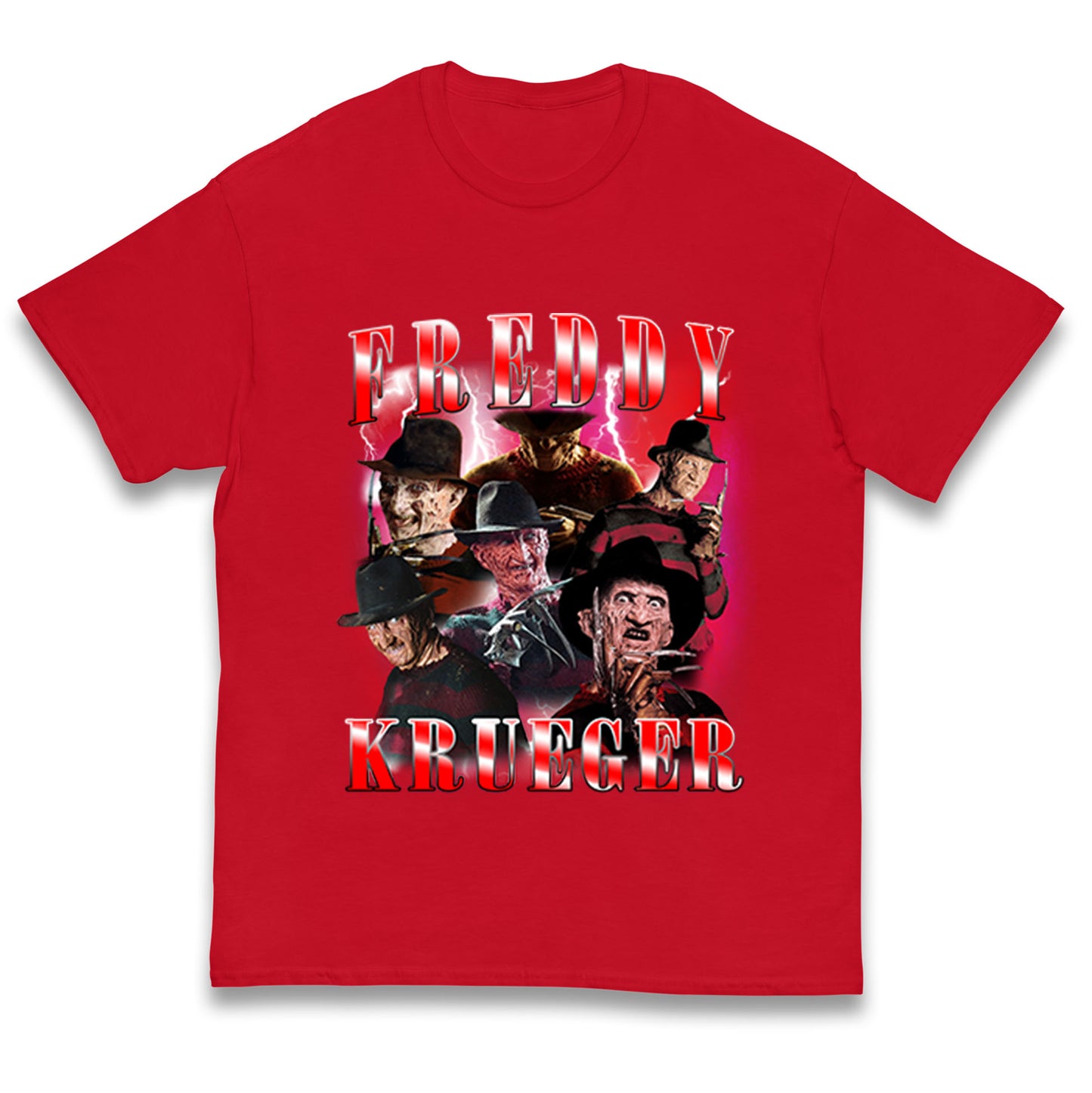 Freddy Krueger Scary Halloween Bootleg Kids T Shirt