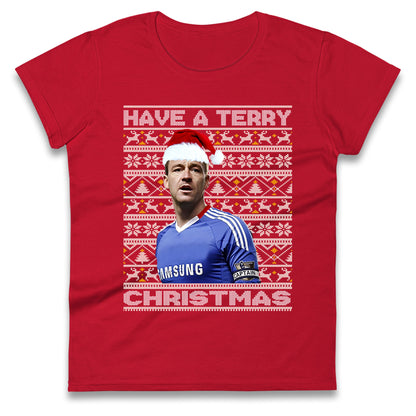 john terry christmas womens t shirt