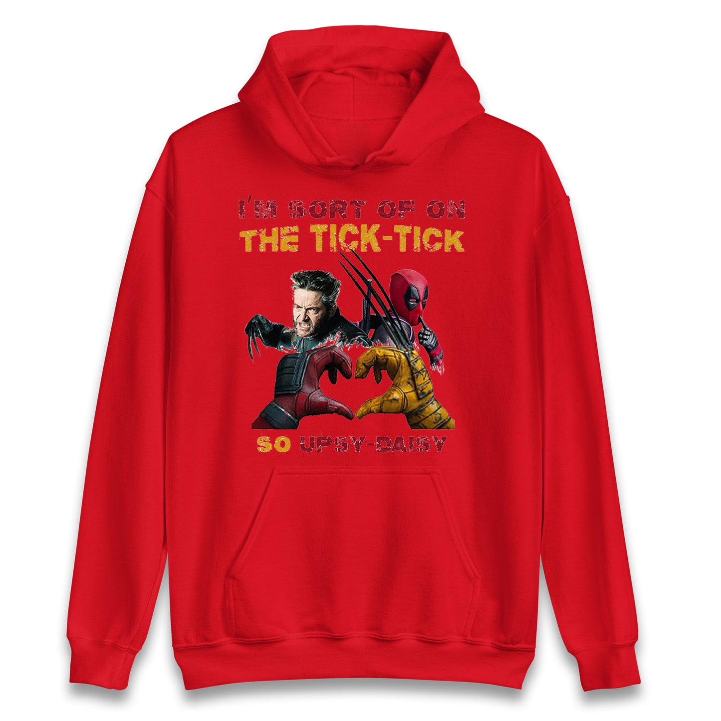 I'm Sort of on The Tick Tick so Upsy Daisy Unisex Hoodie