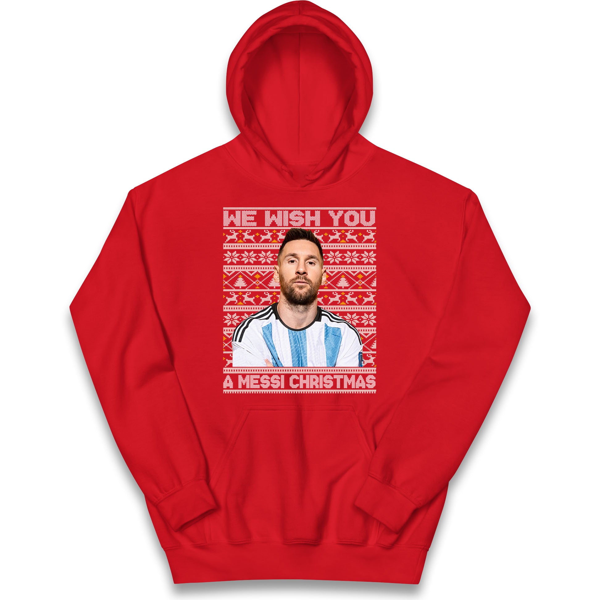 lionel messi christmas hoodie