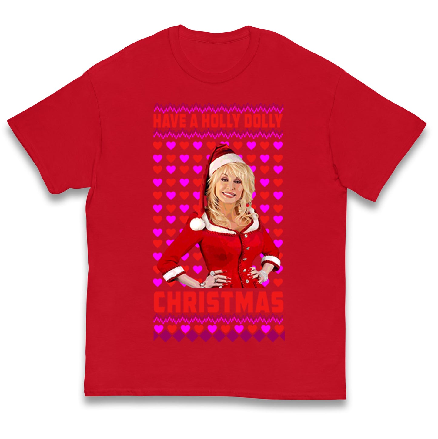 Merry Christmas Dolly Parton Kids T Shirt