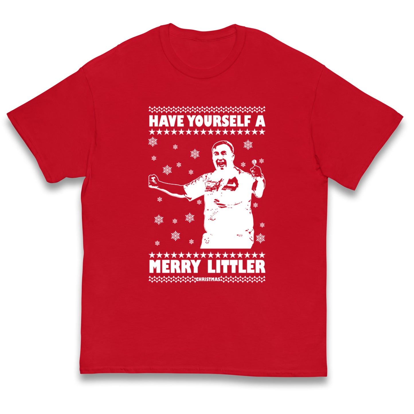 luke littler christmas t shirt