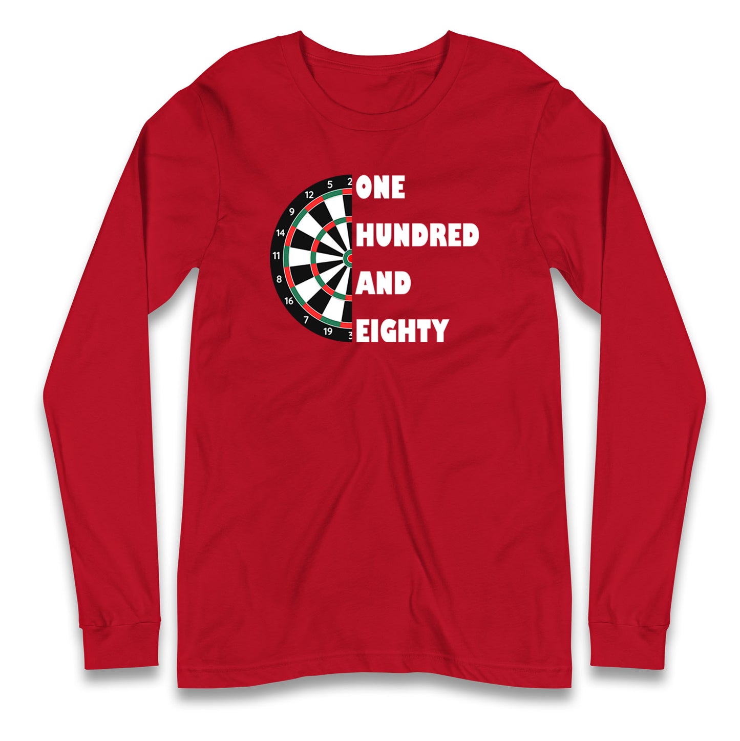 darts christmas long sleeve t shirt