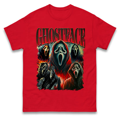 Ghost Face Halloween Bootleg T Shirt