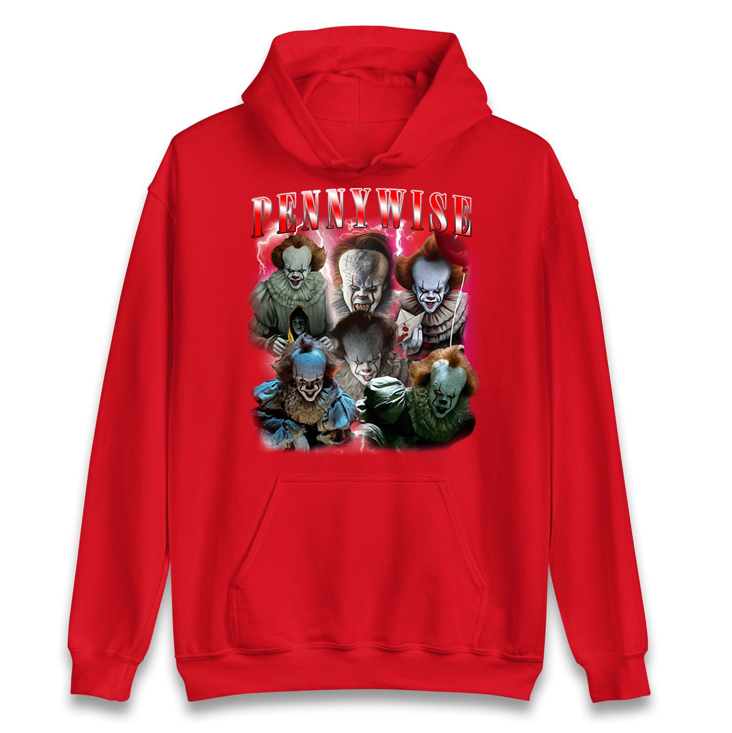 The Clown Pennywise Scary Halloween Bootleg Unisex Hoodie