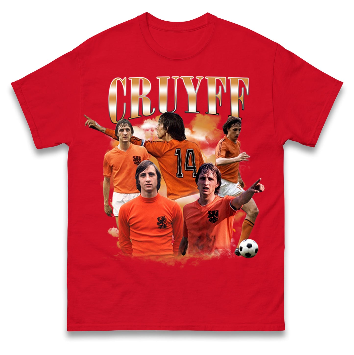 Johan Cruyff Bootleg Football T Shirt