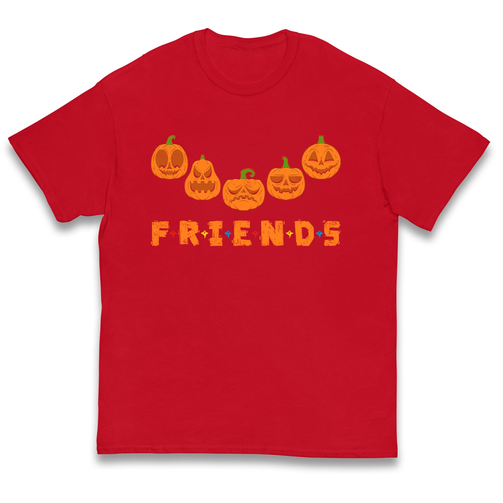 Scary Pumpkins Friends Halloween T Shirt
