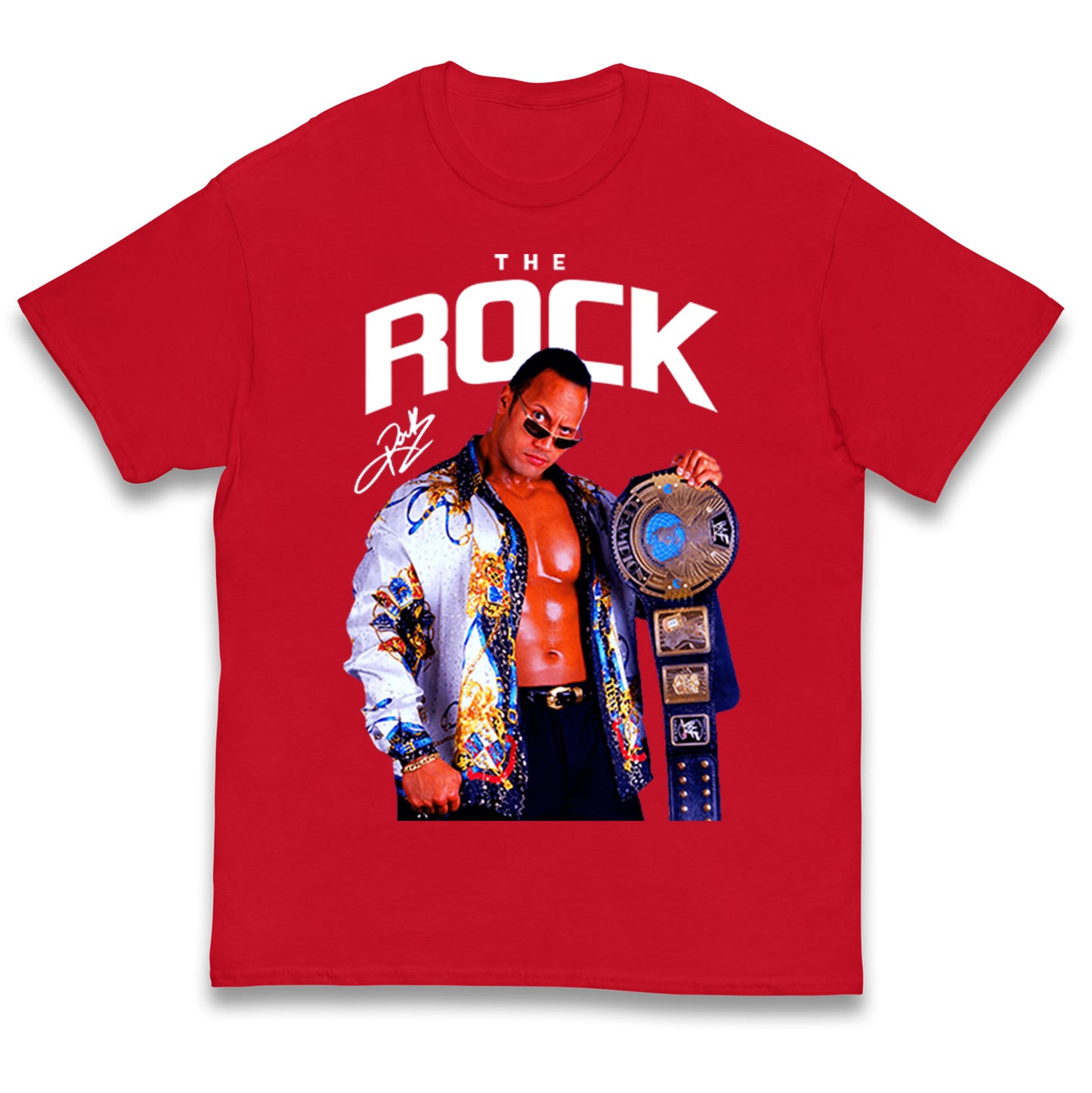 The Rock wwe Bootleg Kids T Shirt