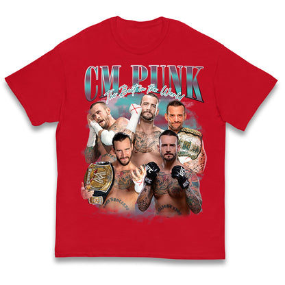 Cm Punk Bootleg Kids T Shirt