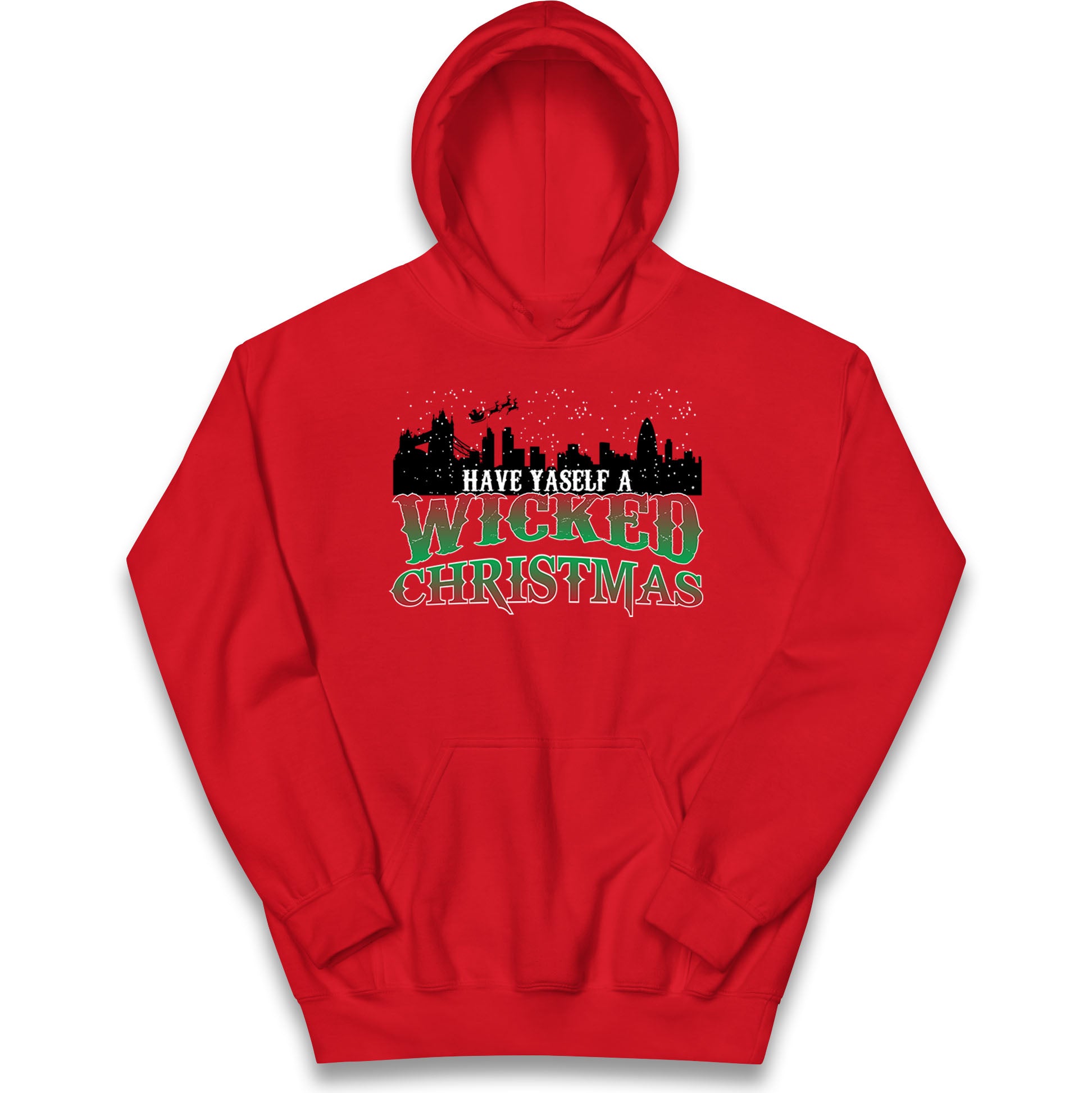 wicked christmas hoodie