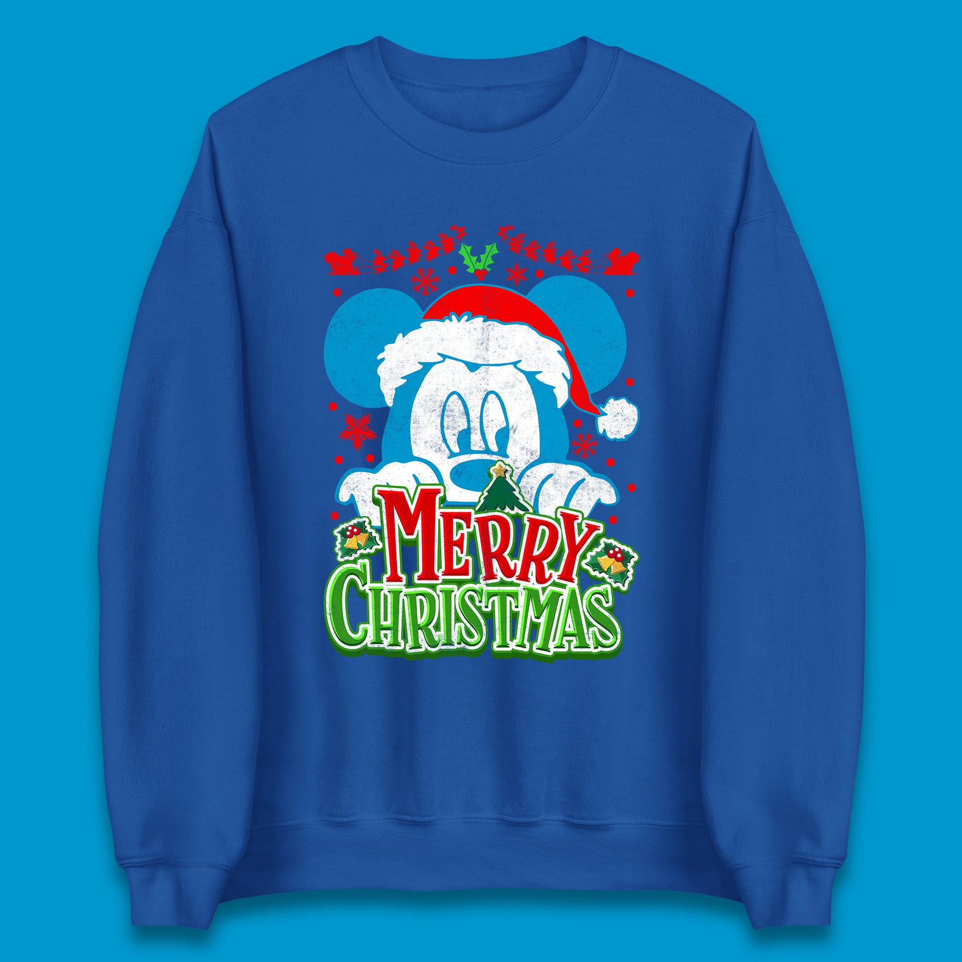 mickey mouse christmas sweatshirt