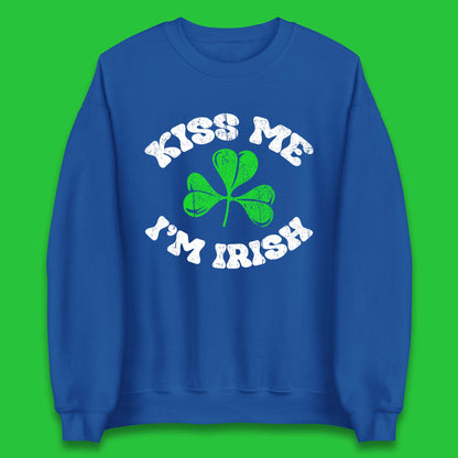 Kiss Me I'm Irish St. Patrick's Day Unisex Sweatshirt