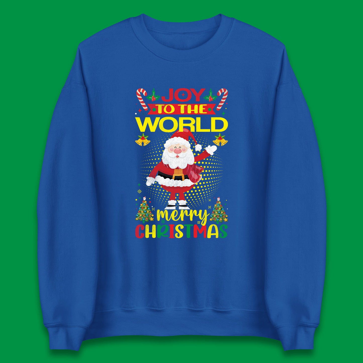 joy to the world christmas sweatshirt