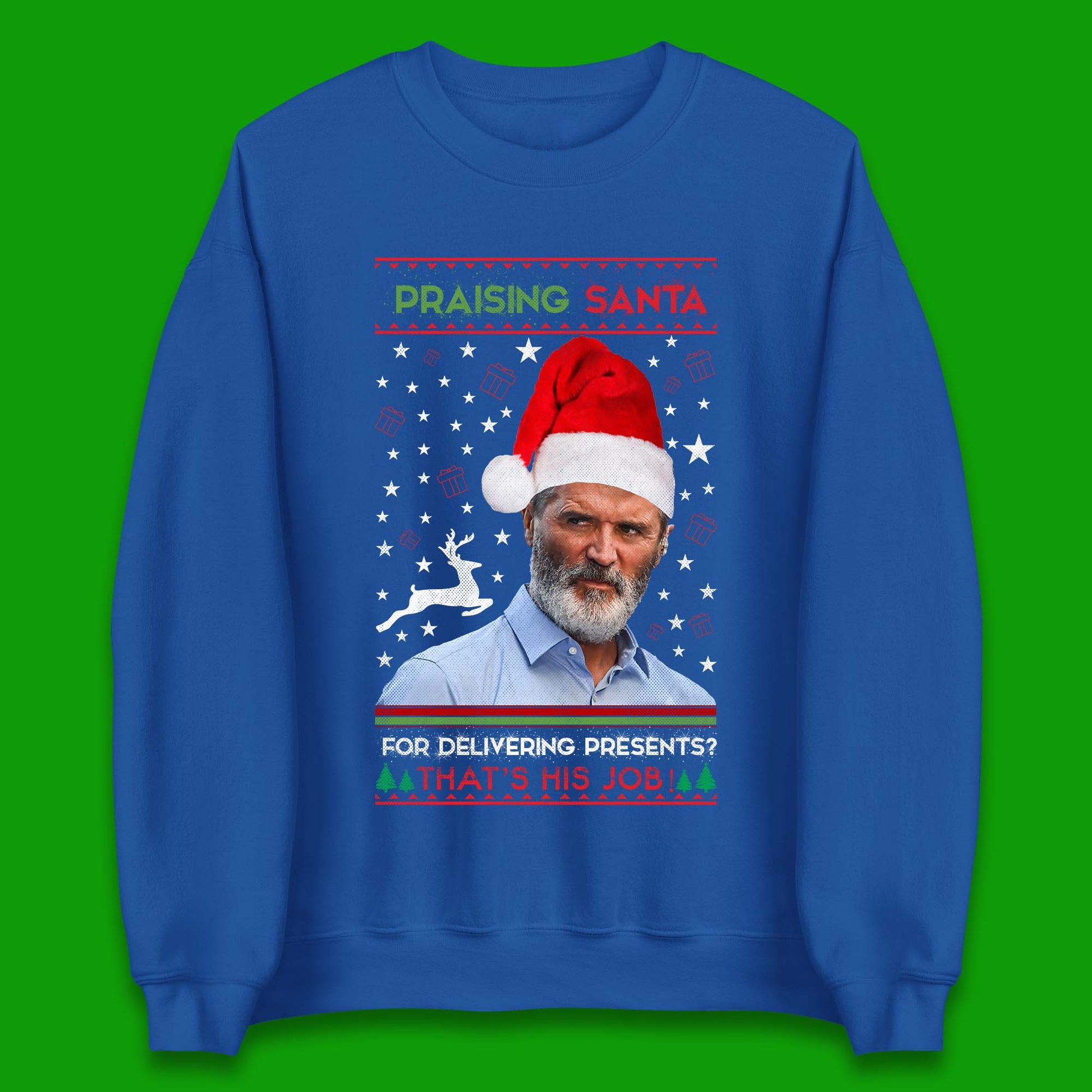 roy keane christmas jumper