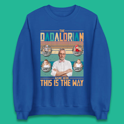 Personalised The Dadalorian Unisex Sweatshirt