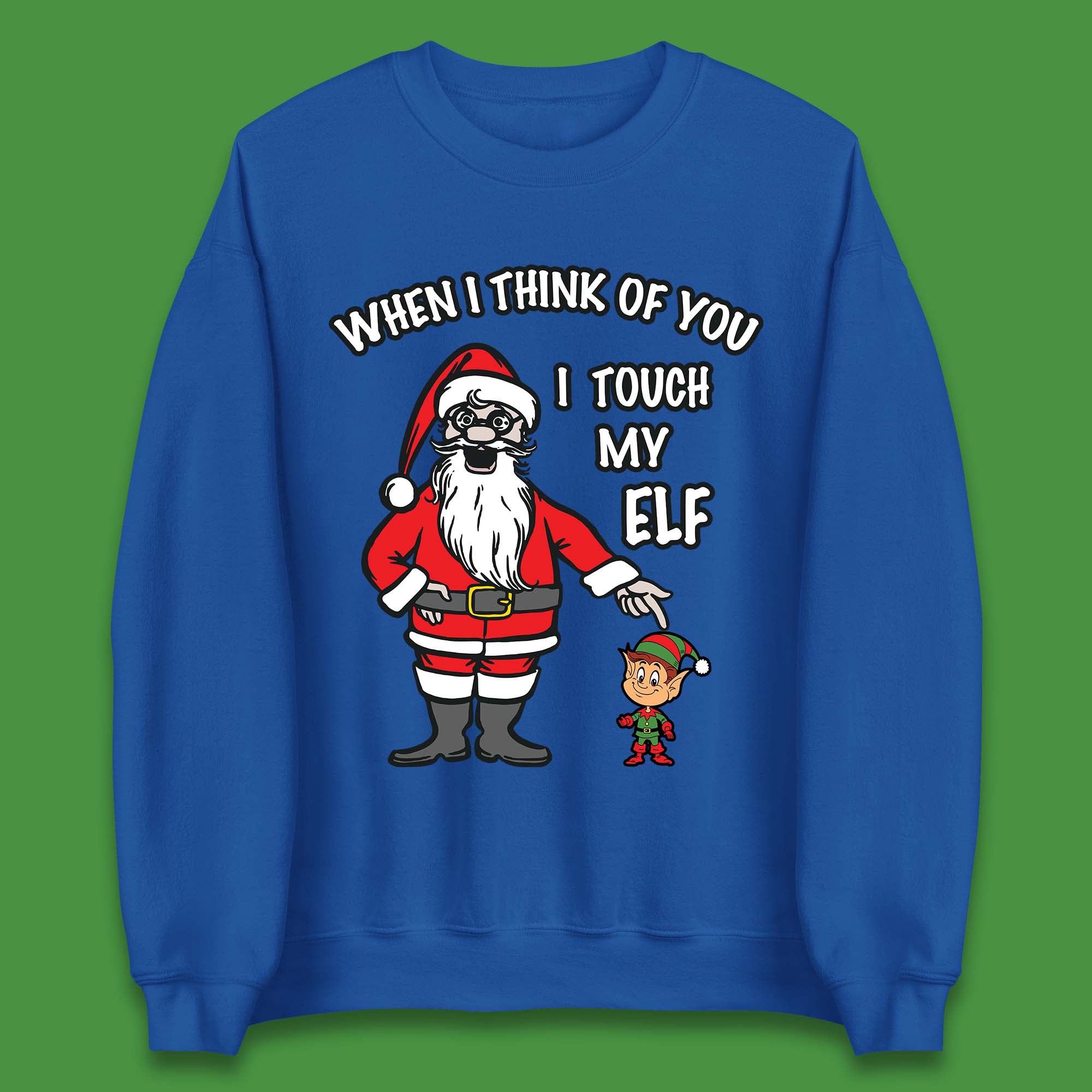 Cheeky Rude Funny Christmas Unisex Sweatshirt – Spoofytees