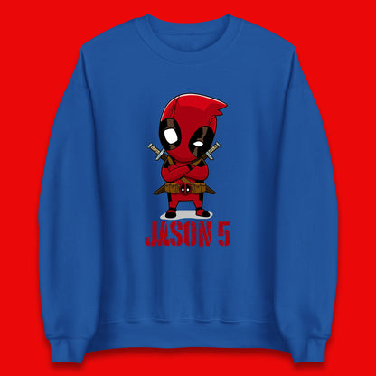 Personalised Deadpool Jumper