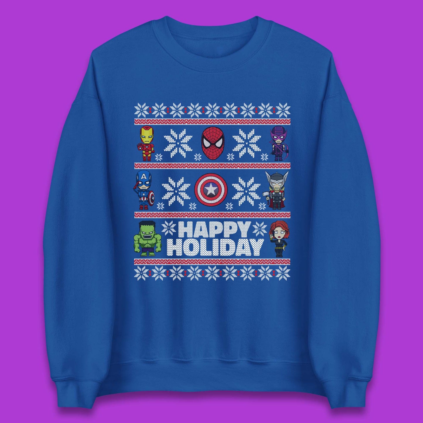 Avengers Superheroes Christmas Unisex Sweatshirt