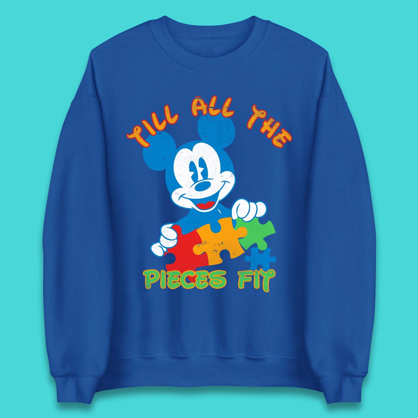 Autism Mickey Mouse Unisex Sweatshirt