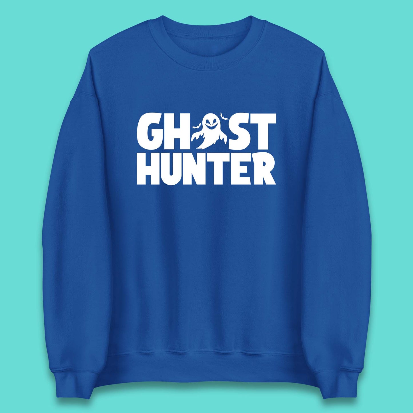 Ghost Hunter Halloween Haunted Ghostbusters Paranormal Investigator Unisex Sweatshirt