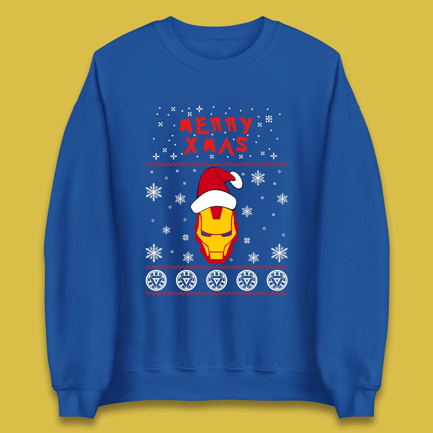 Merry Xmas Ironman Unisex Sweatshirt