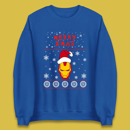 Merry Xmas Ironman Unisex Sweatshirt