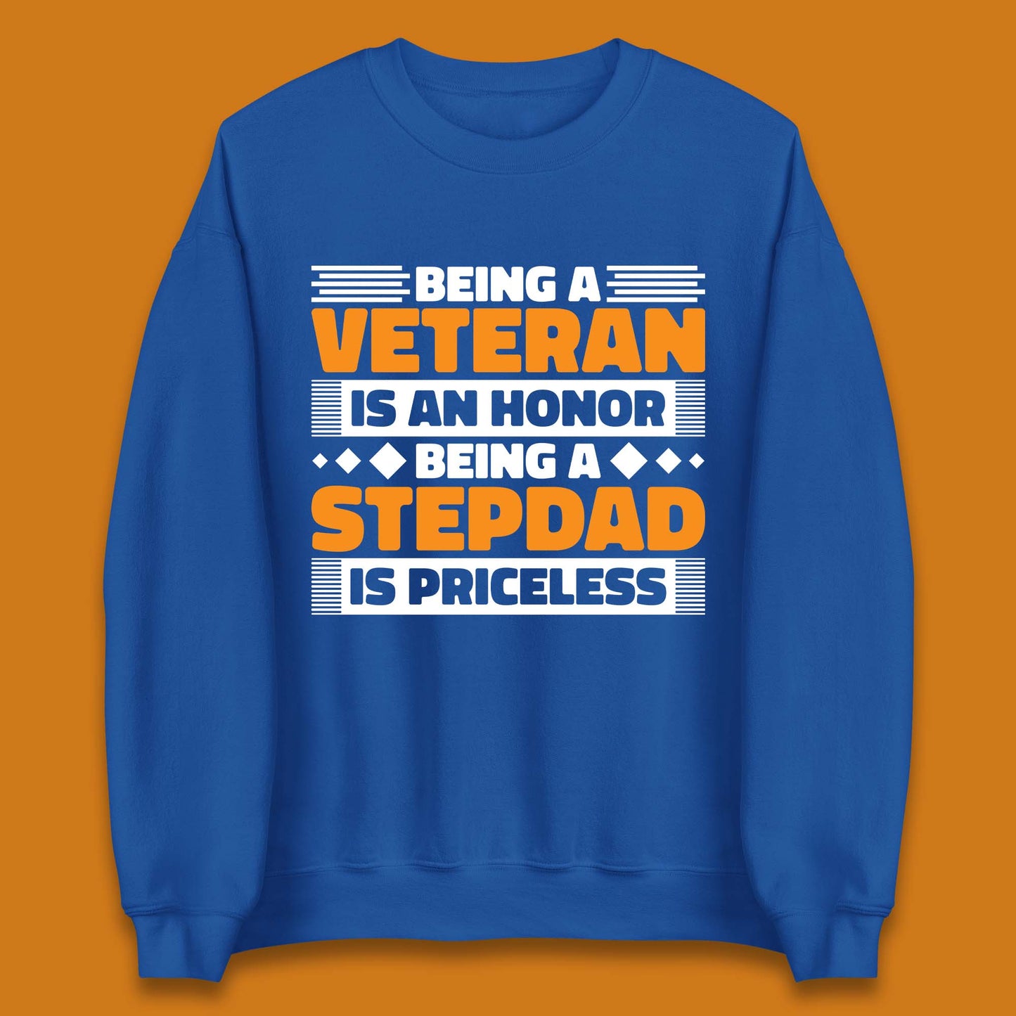 Veteran Stepdad Unisex Sweatshirt