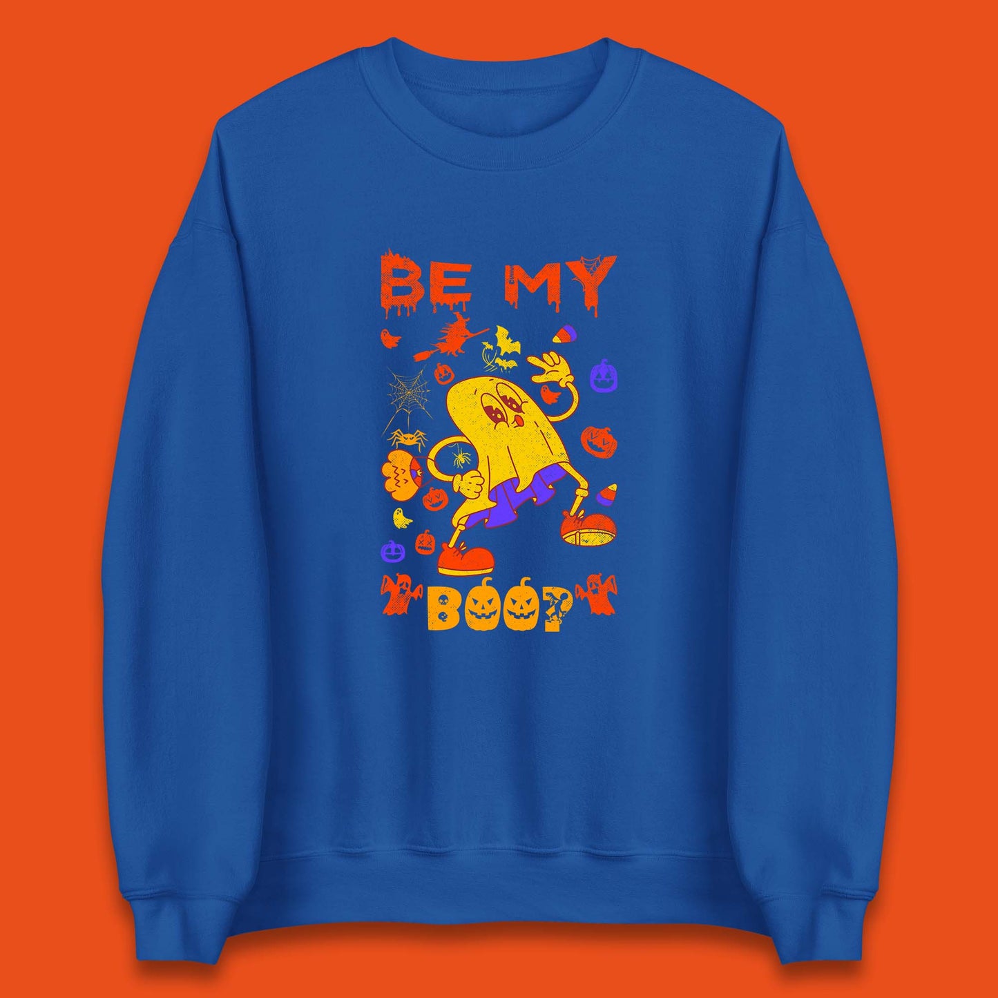 Bee My Boo Happy Halloween Boo Ghost Matching Costume Horror Scary Unisex Sweatshirt