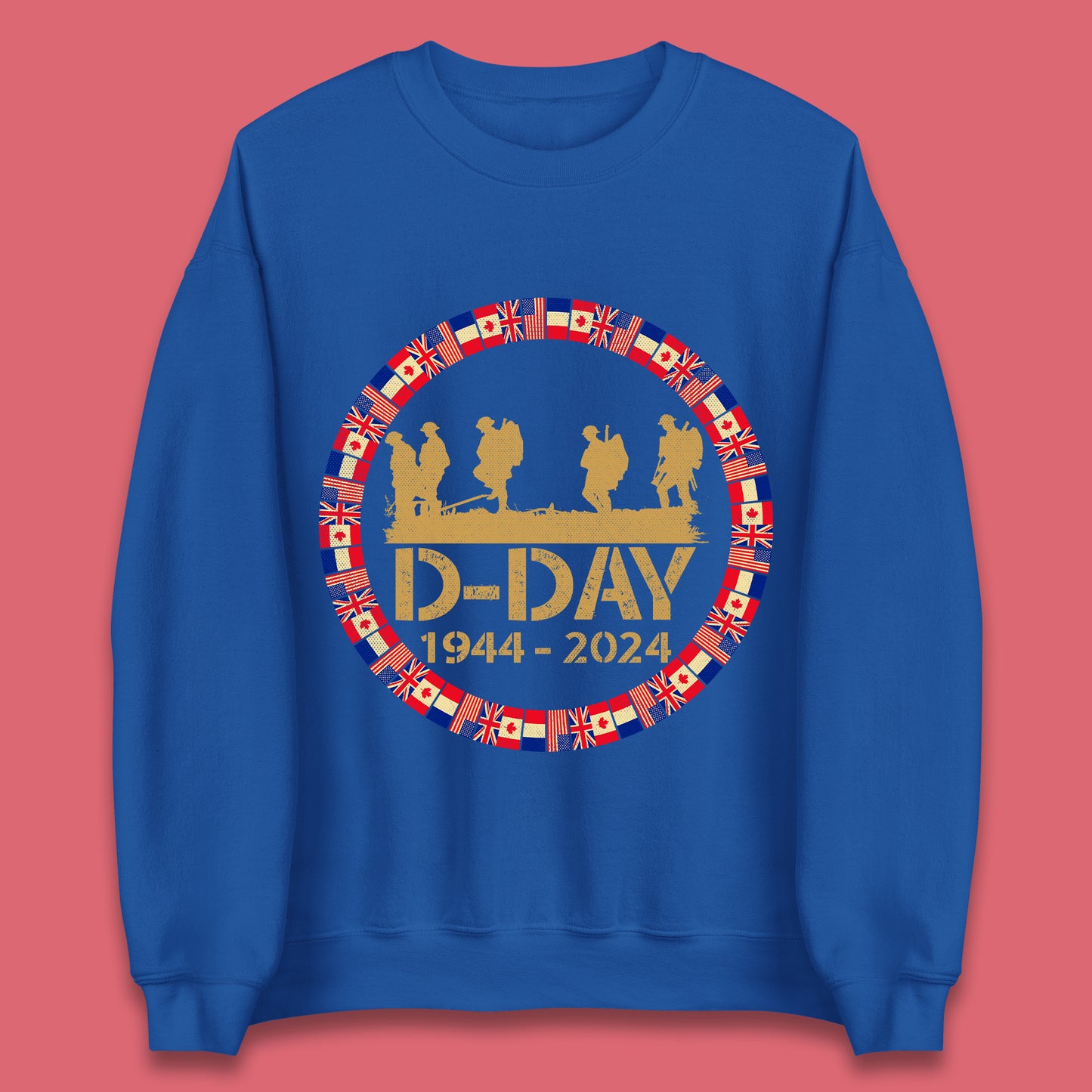 D-Day 1944-2024 Unisex Sweatshirt