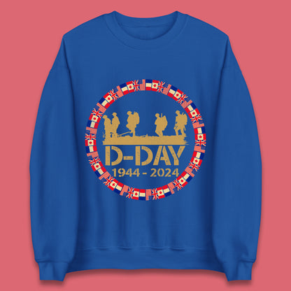 D-Day 1944-2024 Unisex Sweatshirt