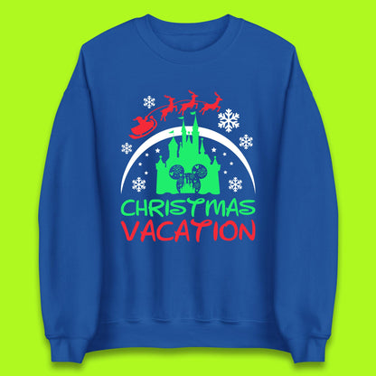 disney castle christmas sweatshirt