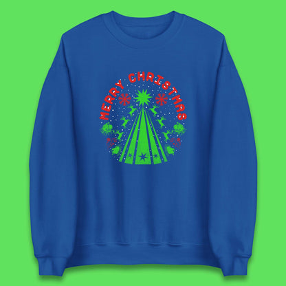 merry christmas reindeers sweatshirt