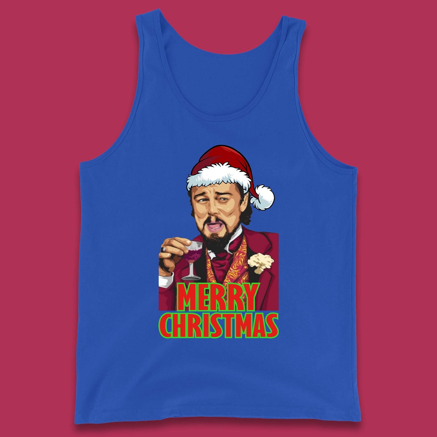 Leonardo DiCaprio Christmas Tank Top