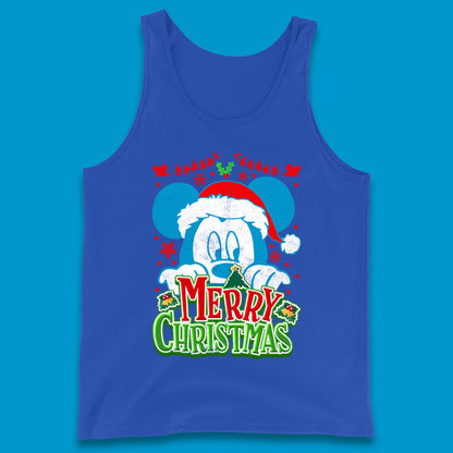 mickey mouse christmas tank top