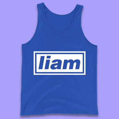 Liam Gallagher English Singer And Songwriter Lead Vocalist Of The Rock Band Oasis Rock Band Beady Eye Tank Top