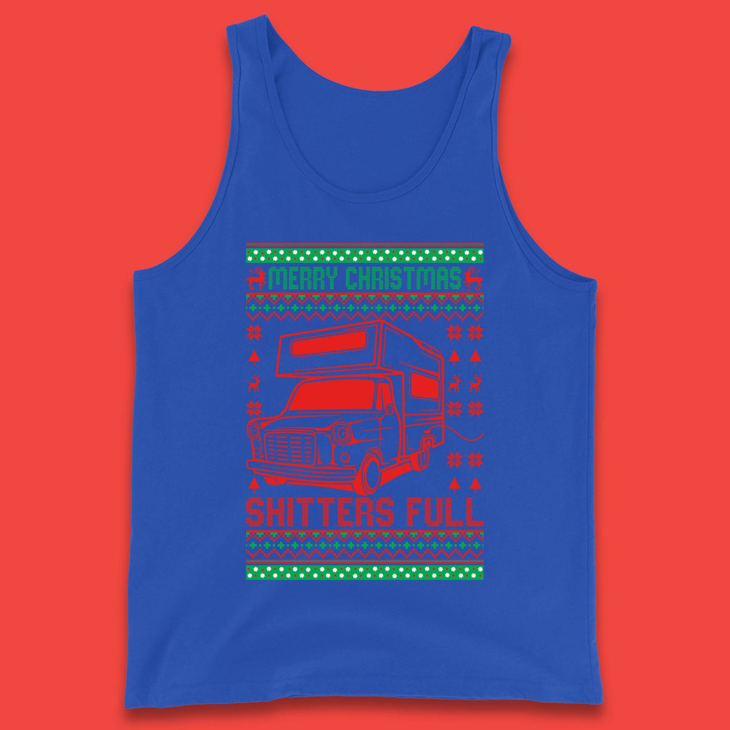 cousin eddie christmas tank top