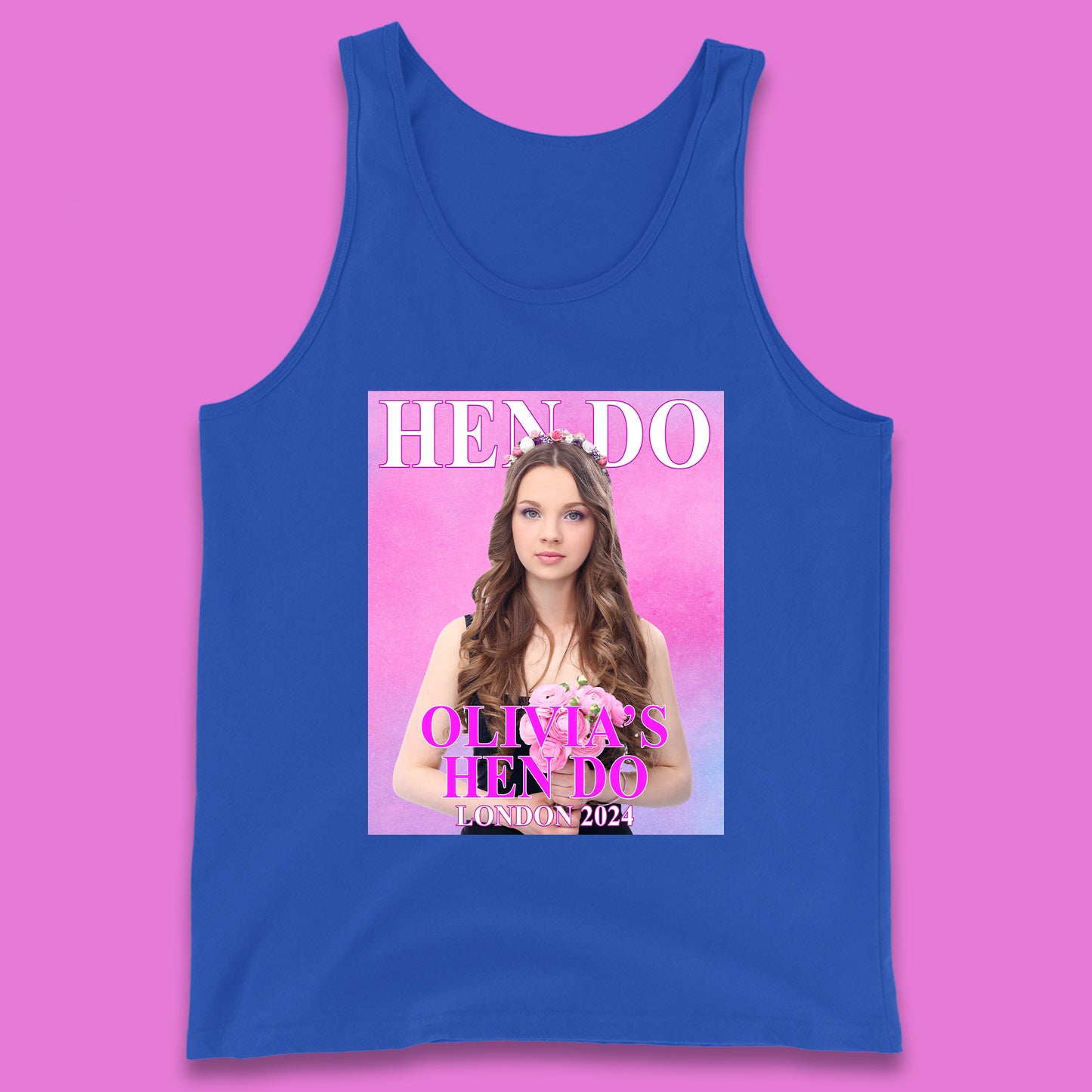 Custom Hen Party Tank Top 