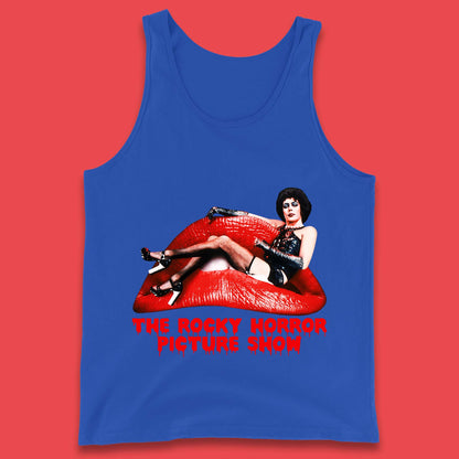 The Rocky Horror Show Halloween Horror Movie Red Lips Tank Top