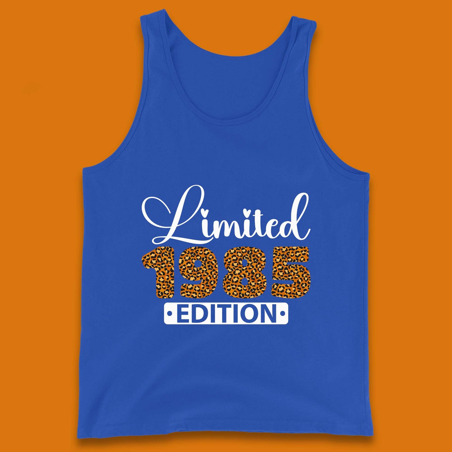 Limited 1985 Edition Born In 1985 Vintage Retro 38th Birthday 38 Year Old Birthday Tank Top