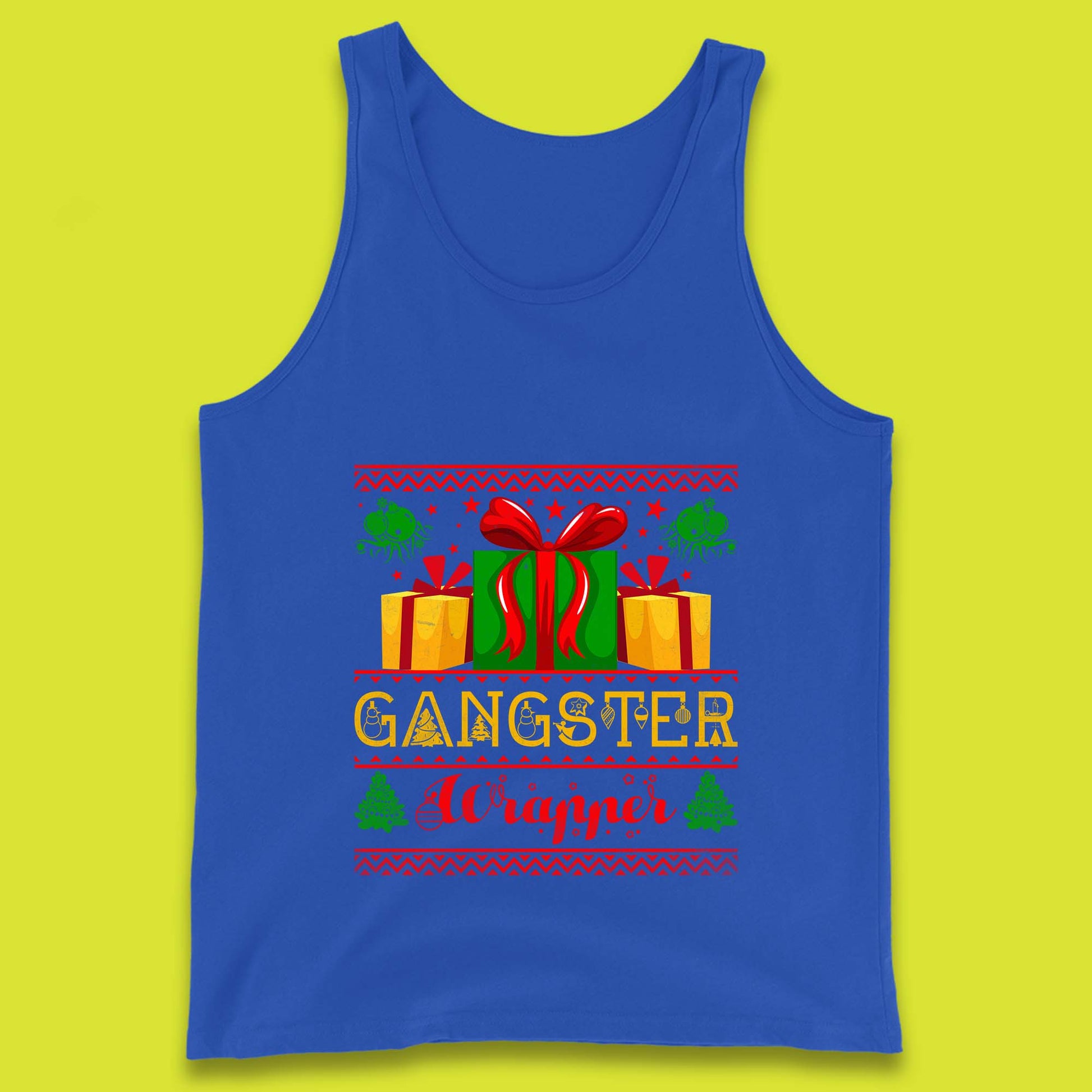 gangster wrapper tank top