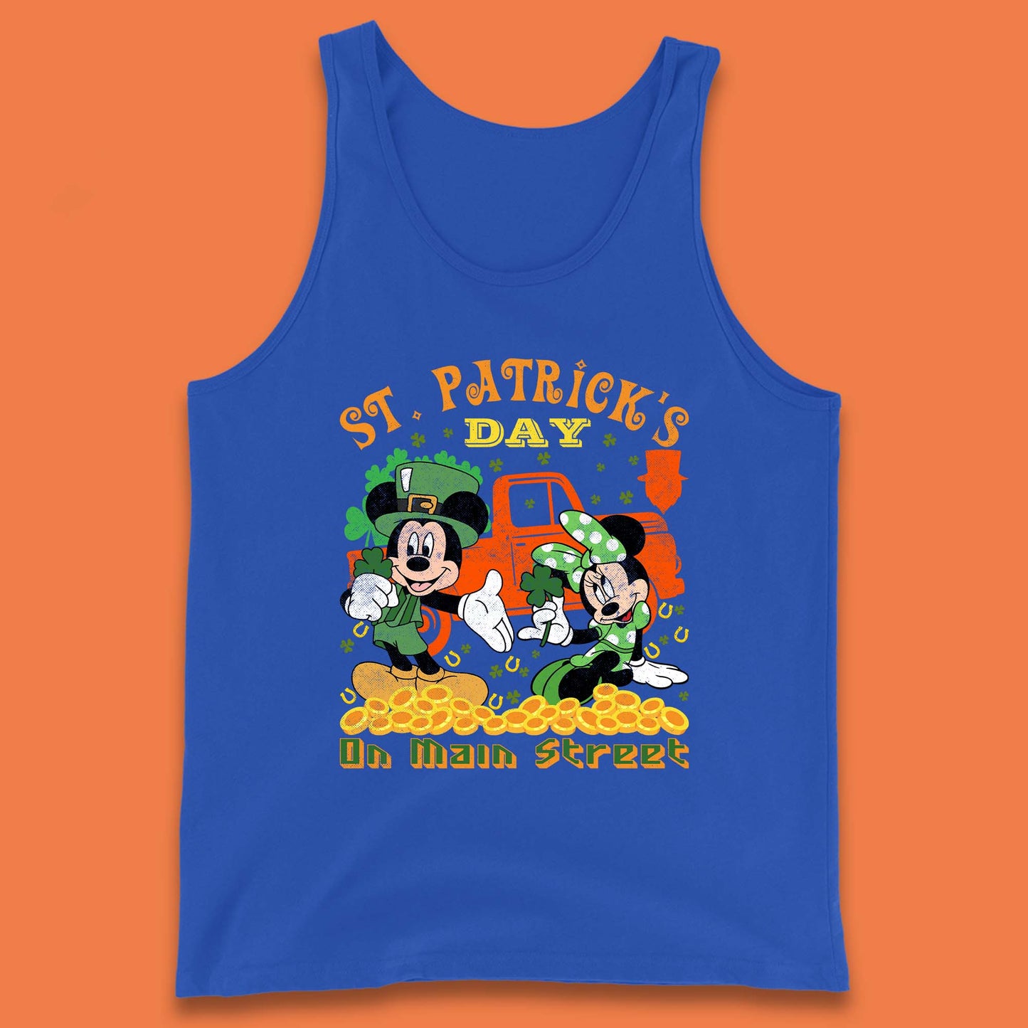 Disney St Patricks Day Vest T Shirt