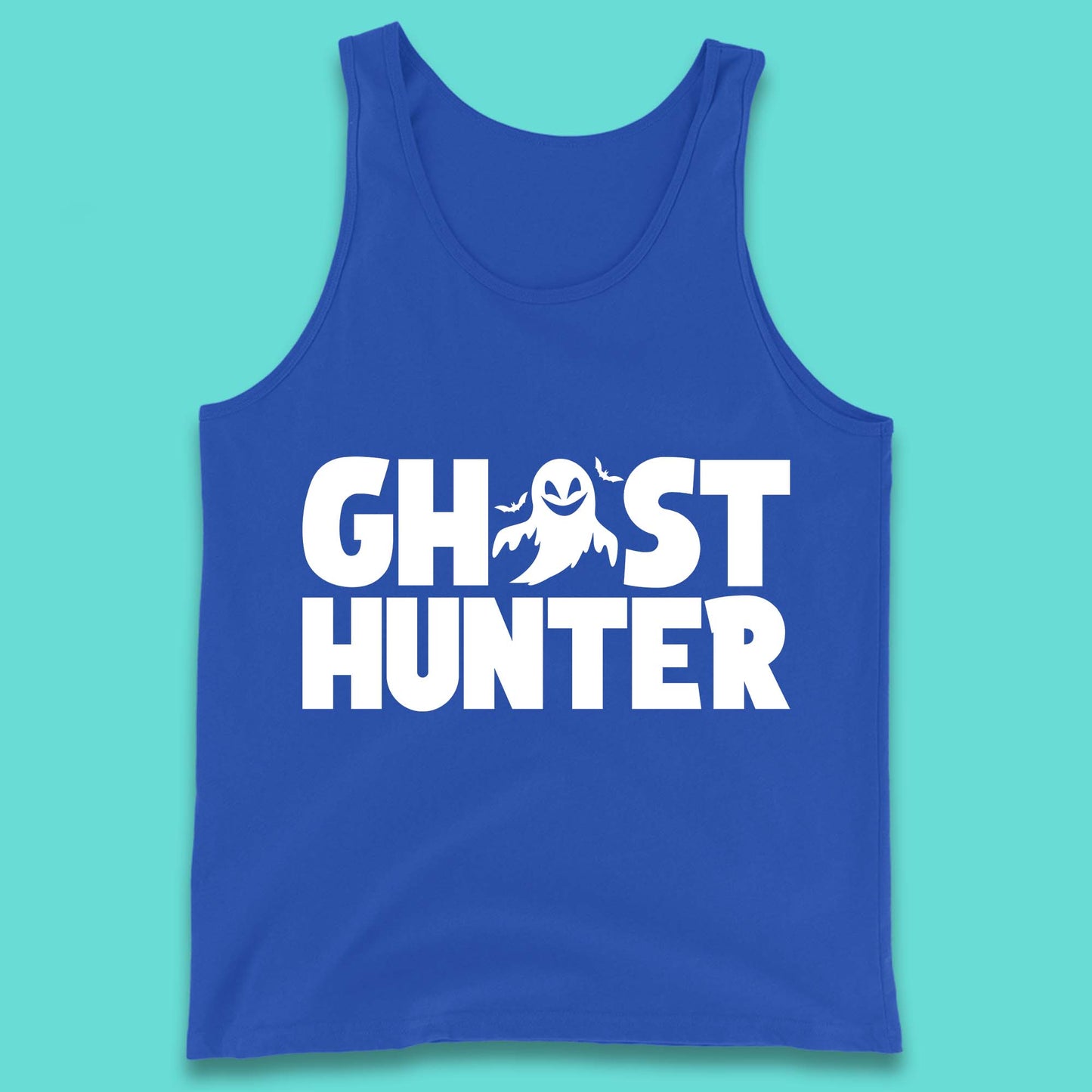 Ghost Hunter Halloween Haunted Ghostbusters Paranormal Investigator Tank Top