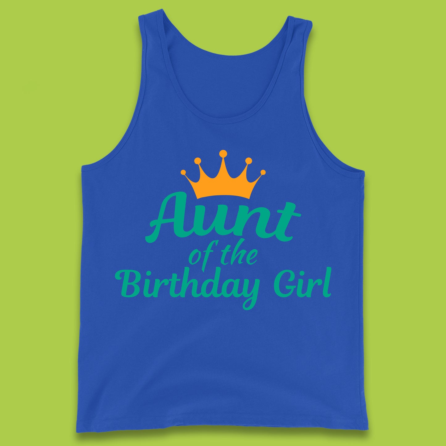 Aunt Of The Birthday Girl Tank Top