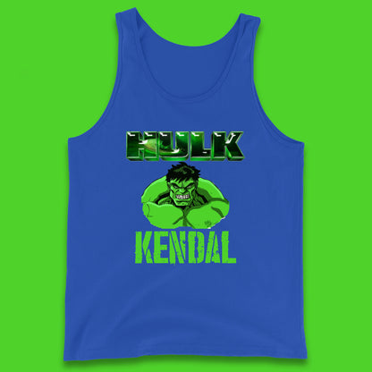 Personalised Hulk Your Name Marvel’s The Incredible Hulk  Marvel Avengers Hulk Giant Man Angry Hulk Superhero Tank Top