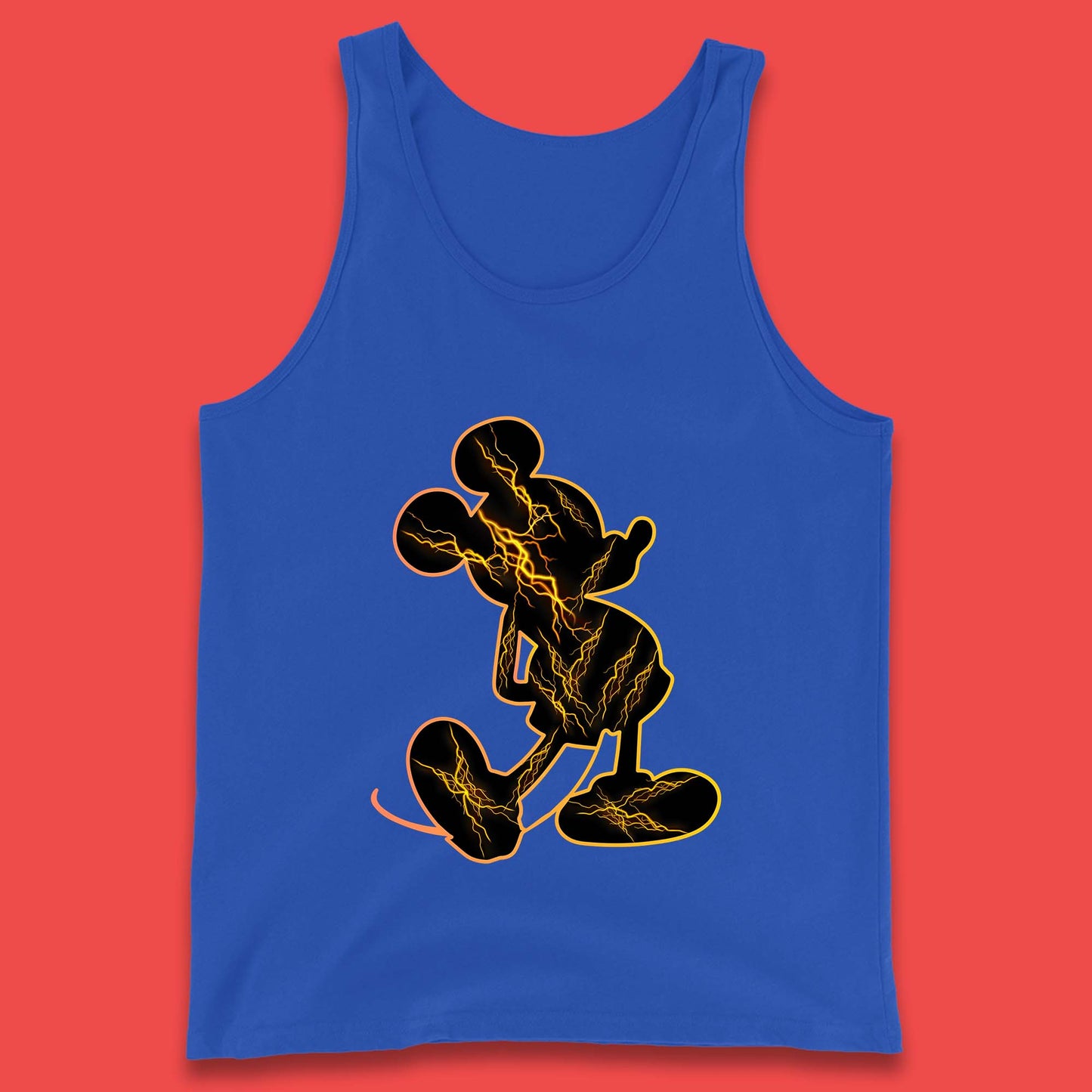 Disney Classic Mickey Mouse Pose Disney Retro Cartoon Character Disneyland Holiday Vacation Tank Top