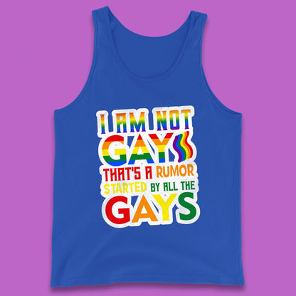 I Am Not Gay Tank Top