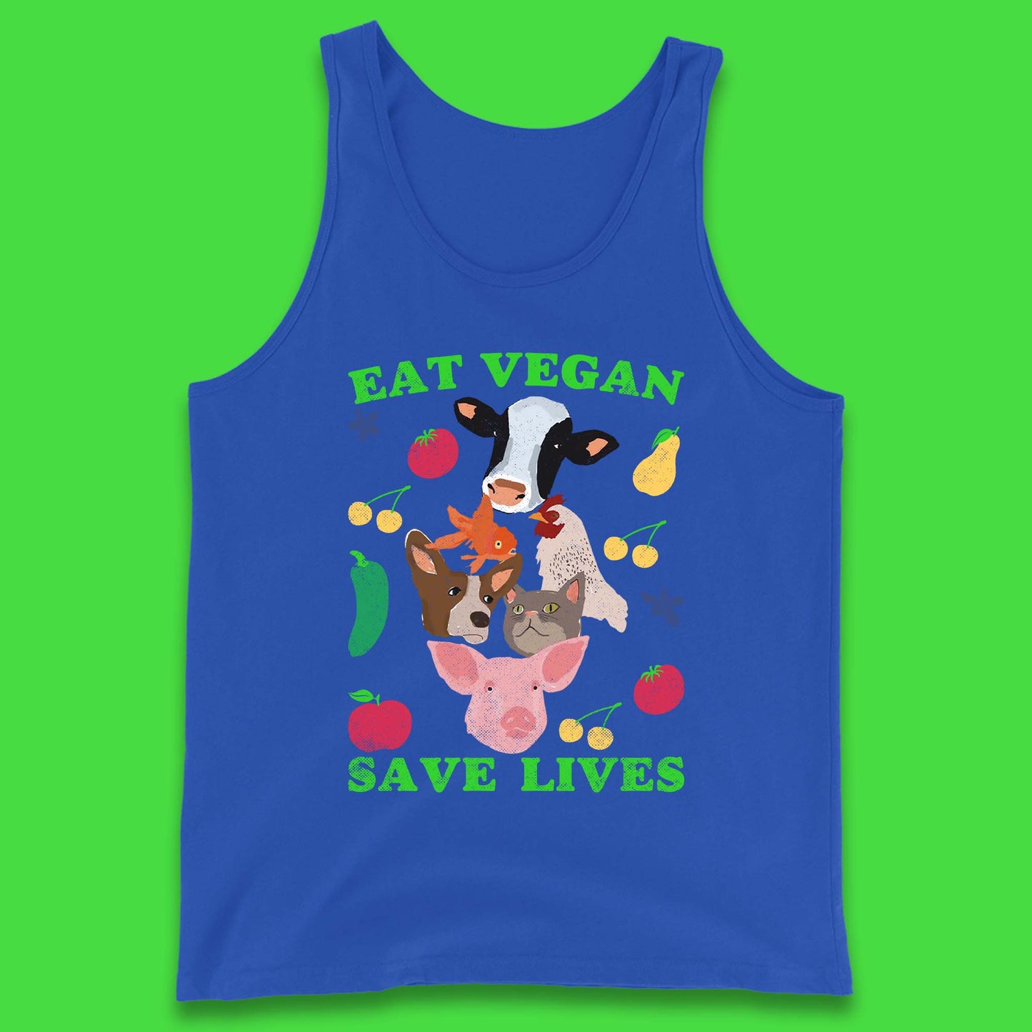 Eat Vegan Save Lives Tank Top