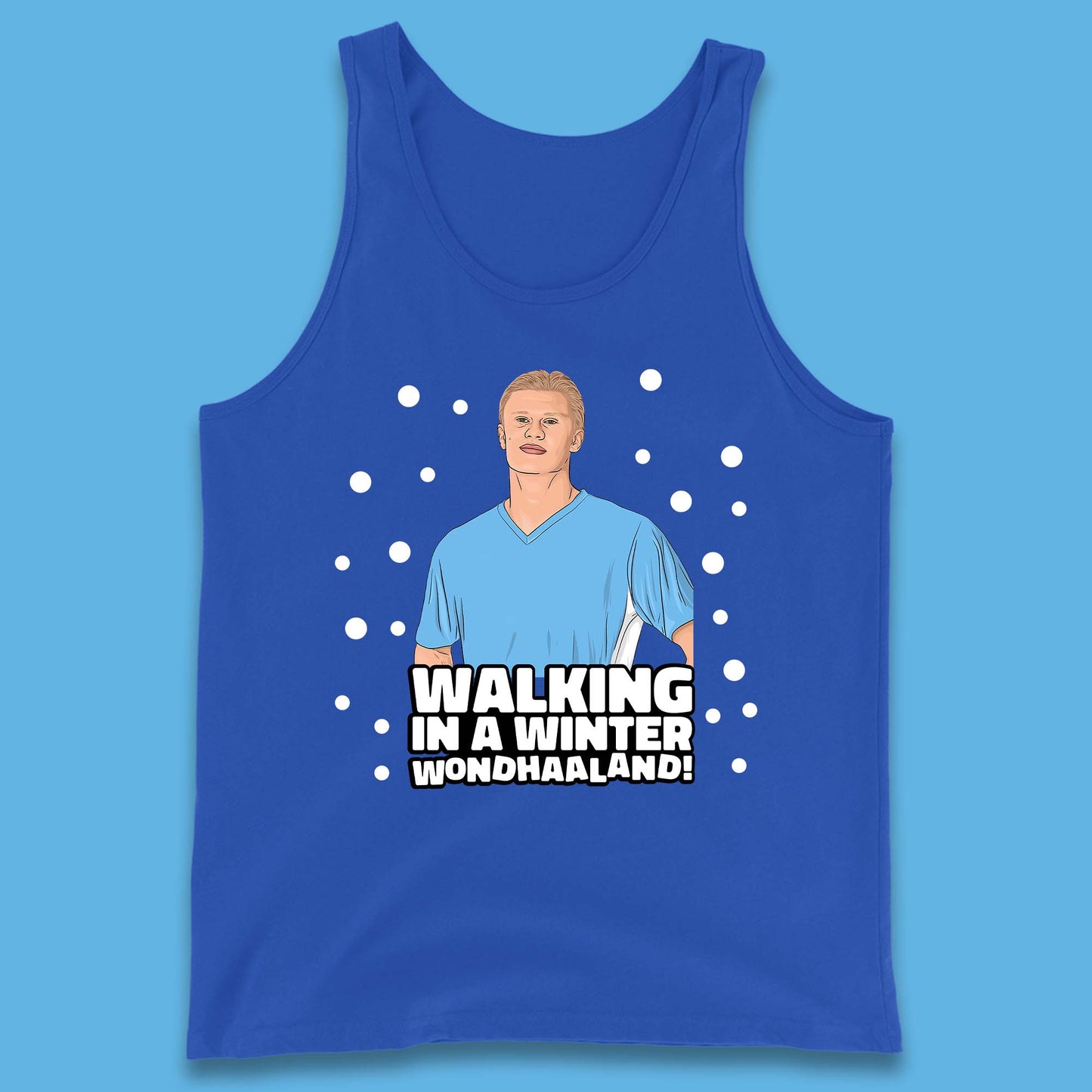 Walking In A Winter Wondhalland Christmas Tank Top